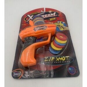 Total X-Stream Air Zip Shot Lightning Speed Disc Shooter vintage 2002